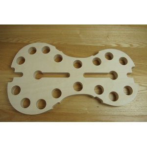 画像: バイオリンモールド型ストラド・ガルネリ(USA製) Violin Mold USA